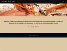 Tablet Screenshot of ibrarwood.com